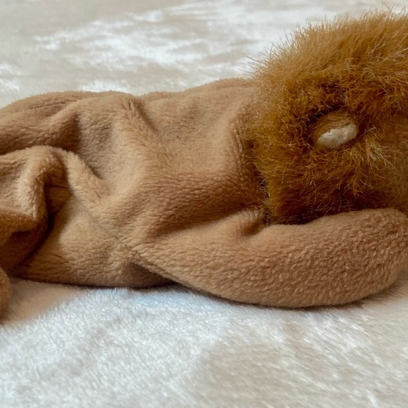 Roary the Lion 1996 TY Beanie Baby Plush Stuffed Collectible Toy (retired) - Picture 3 of 4
